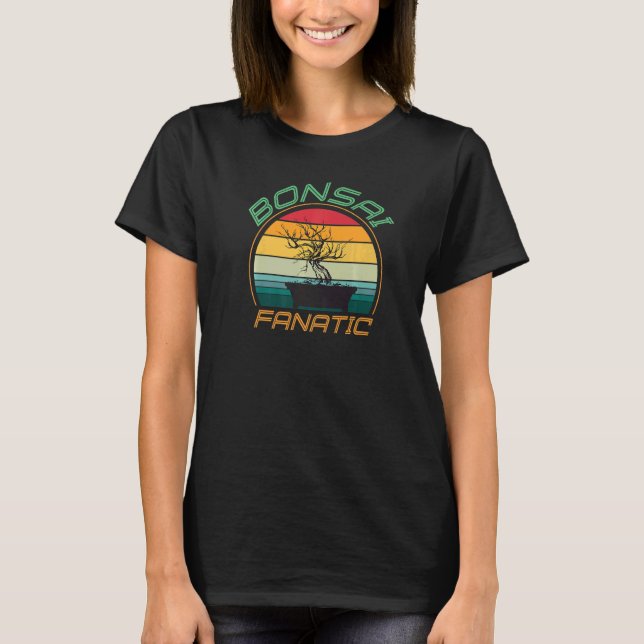T-shirt Bonsai Fanatic Tradition japonaise Bonsai Tree gra (Devant)