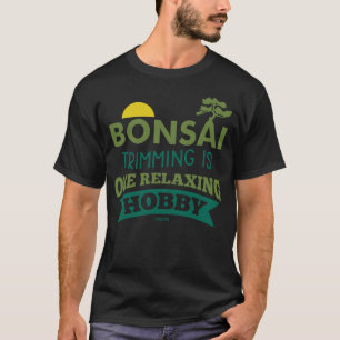T-shirt Bonsai Garden Art Hobby