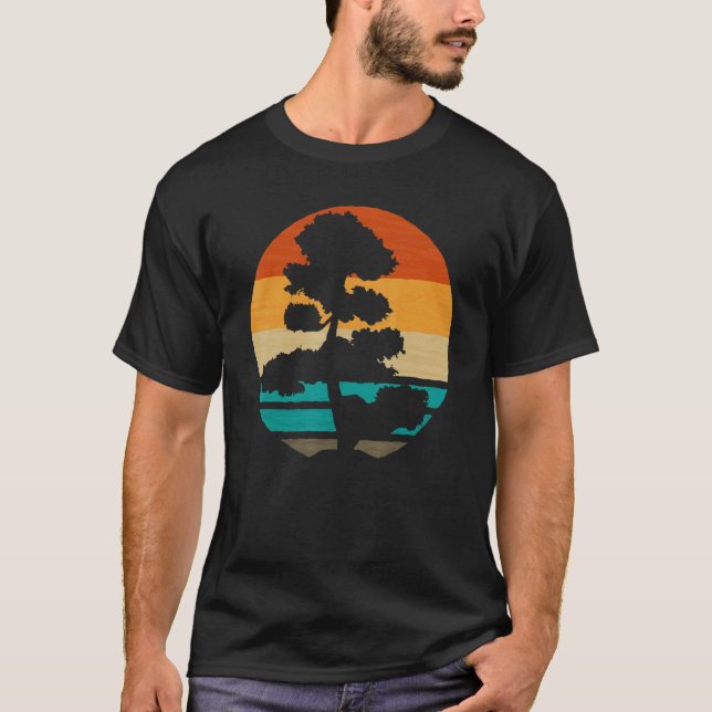 T-shirt Bonsai     Japanese Bonsai Tree Pacific Ocean Beac (Devant)