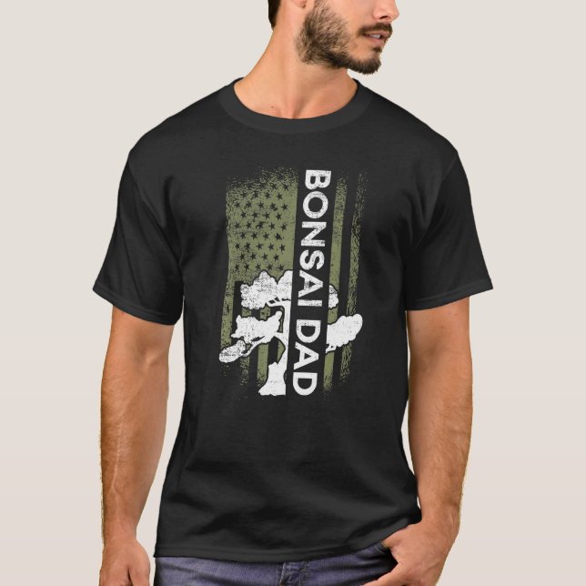 T-shirt Bonsai Tree Dad Bonsai Bonsai Tree Father Bonsai (Devant)