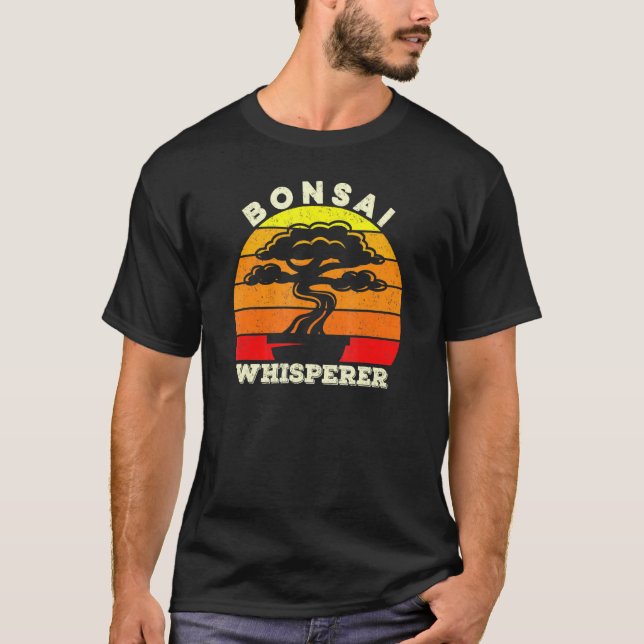 T-shirt Bonsai Whisperer Japonais Bonsai Tree Tee Sakura Z (Devant)