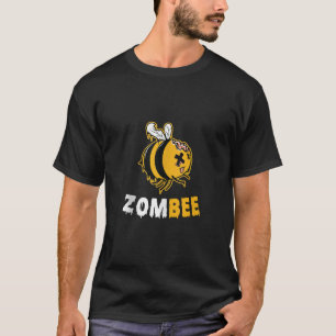 T-shirt Boo Bee Zombee Zombie Funny Beekeper Halloween Cos