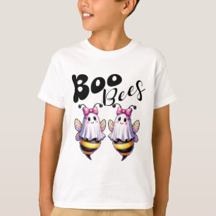 T-shirt Boo Bees Ghost Bee Halloween Costume Femmes Drôle