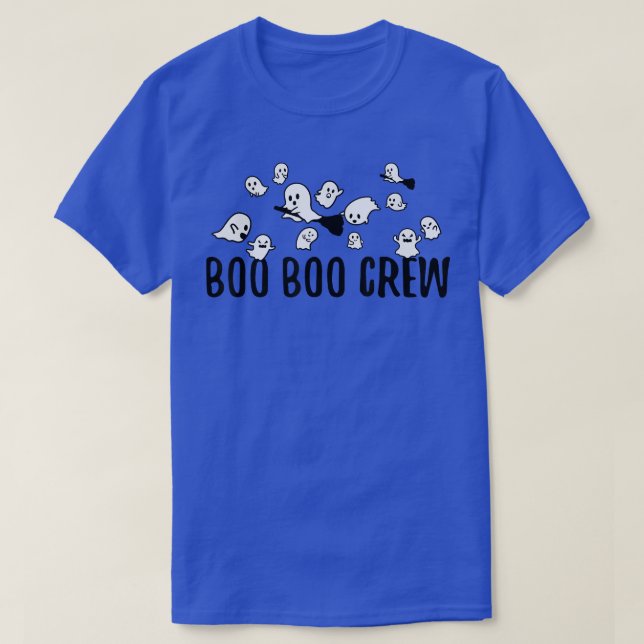 T-shirt Boo Boo Crew Drôle Correspondant Costume Halloween (Design devant)