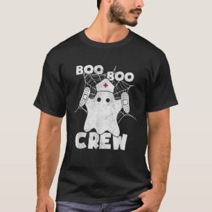 T-shirt Boo .Boo .Crew Funny Nurse RN Halloween. Cos de fa