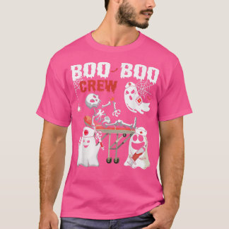T-shirt Boo Boo Crew Ghost Doctor Paramedic EMT Nurse Hall
