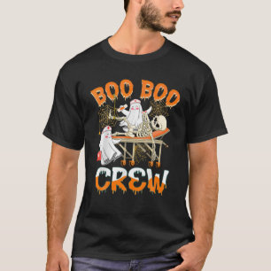 T-shirt Boo Boo Crew Ghost Doctor Paramedic EMT Nurse Hall