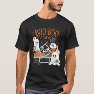 T-shirt Boo Boo Crew Ghost Doctor Paramedic EMT Nurse Hall