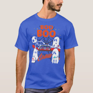 T-shirt Boo Boo Crew Ghost ParamedDoctor EMT Nurse Hall