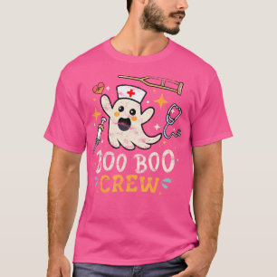 T-shirt Boo Boo Crew - Halloween Nurse Costume Ghost Medic