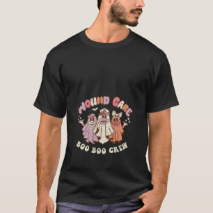 T-shirt Boo Boo Crew Nurse Ghost Retro Halloween Costume N