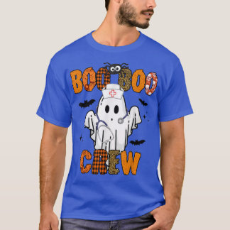 T-shirt Boo Boo Infirmière d'équipage Halloween mignonne F