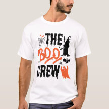 Boo Crew Orange Tee - Fun Family Halloween Costume