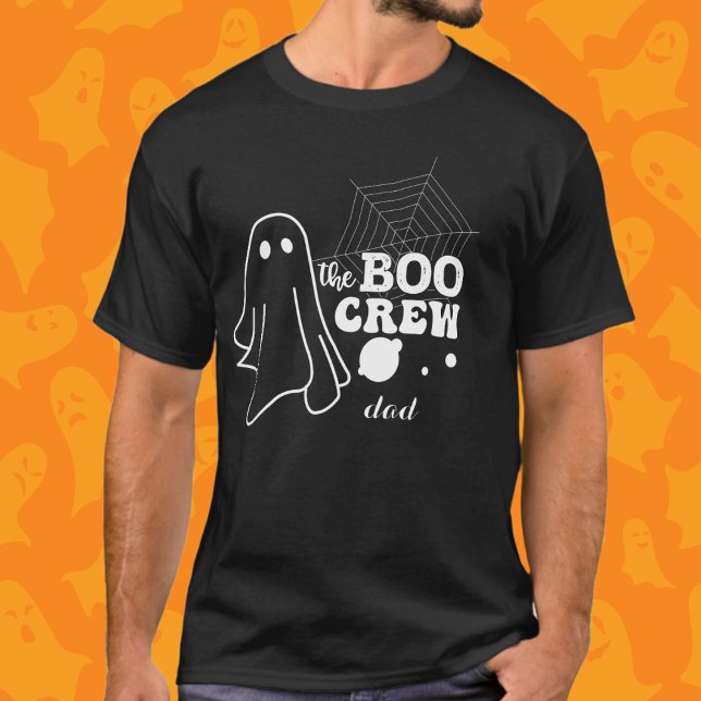 T-shirt Boo Crew White Halloween Famille Correspondant Pap (Créateur téléchargé)