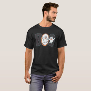 T-shirt Boo Cute Halloween Fantômes Amusants et Éffrayants