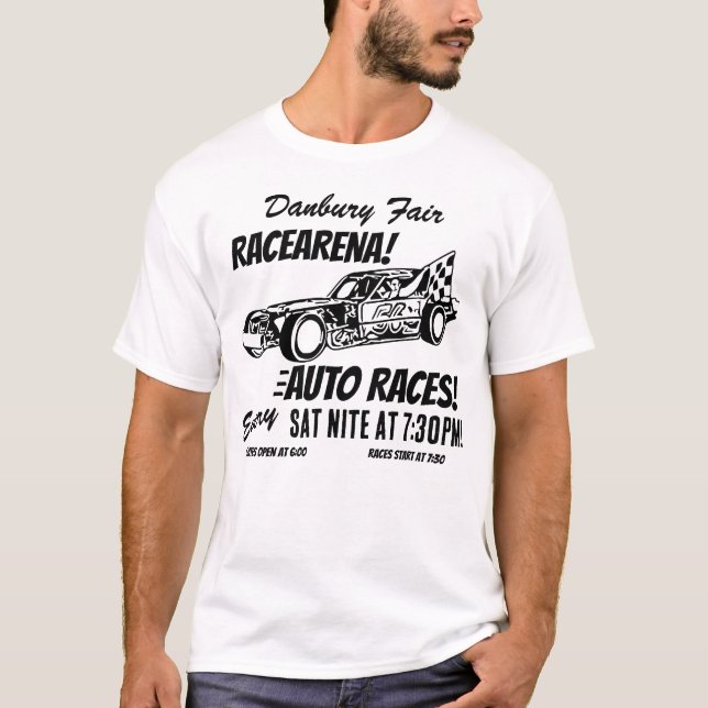 T-SHIRT BOO DANBURY FAIR RACEARENA TEE - SHIRT 1 SIDED ! (Devant)