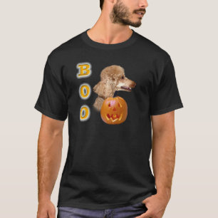 T-shirt Boo de caniche recouvert d'abricot