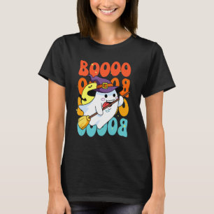 T-shirt Boo Drôle Avec Fantôme Et Citrouilles Pour Hallowe