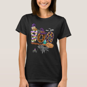 T-shirt Boo Drôle Costume Halloween avec la chambre de sor