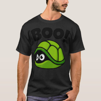 T-shirt Boo Funny Hide Turtle Peekaboo Effrayant Halloween
