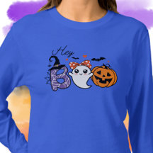 Boo Halloween Witch, Ghost, Citrouille