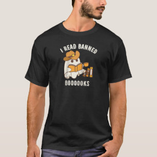 T-shirt Boo Haw J'ai lu des livres interdits Western Cowbo