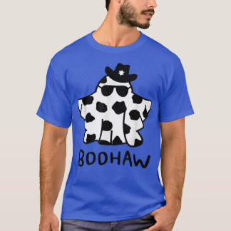 T-shirt Boo Haw, Retro Boo Haw Ghost Cowbo Halloween