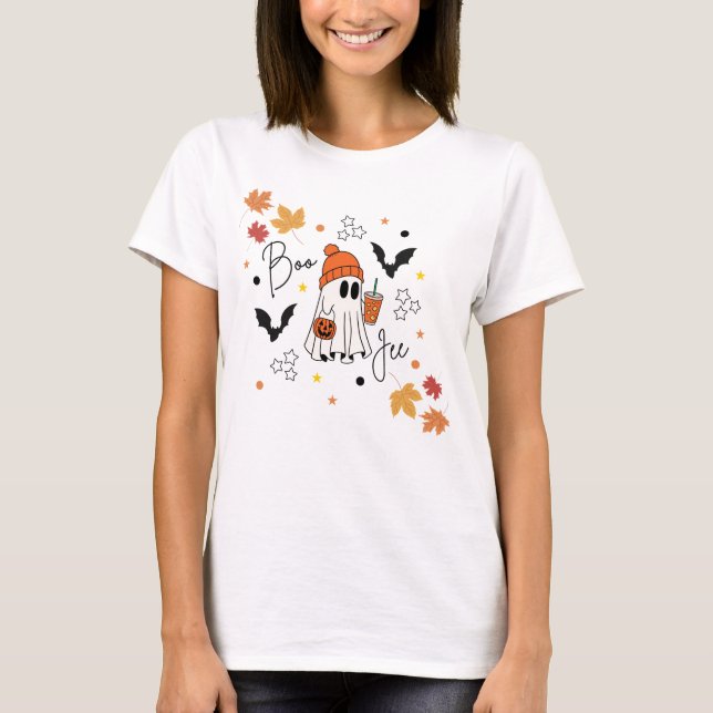 T-Shirt Boo-Jee, Fantôme D'Automne (Devant)