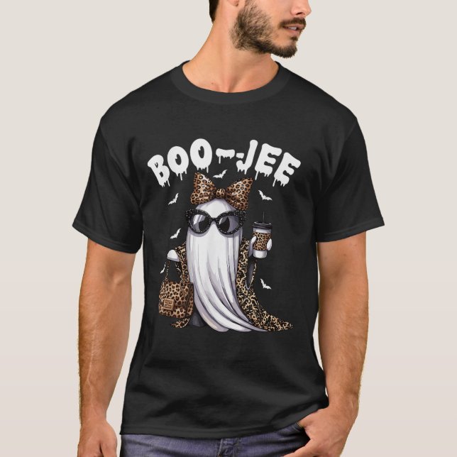 T-shirt Boo Jee Ghost Shirt Soky Vibes Halloween Boujee Wo (Devant)