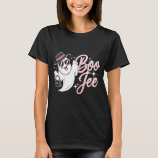 T-shirt Boo Jee Halloween Boujee Boo Jee Ghost T-Shir Rose