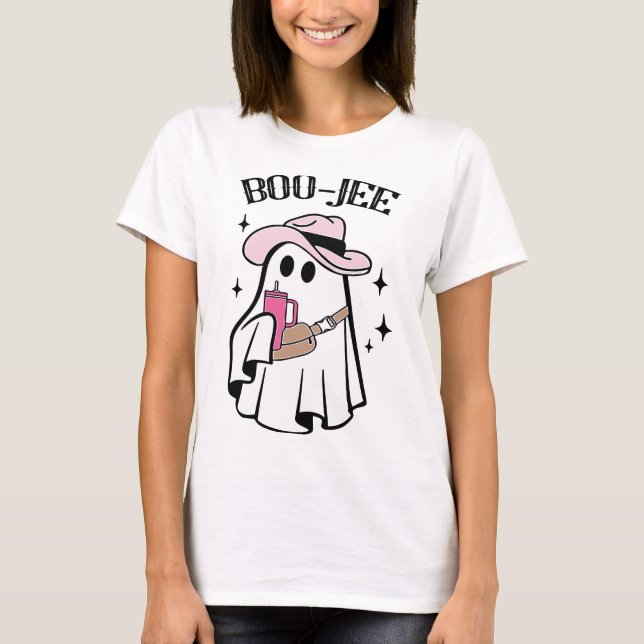 T-shirt Boo-Jee Stanley drôle halloween Tumbler fantôme (Devant)