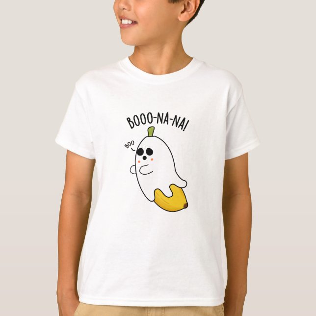 T-shirt Boo-nana Funny Ghost Banana Pun (Devant)