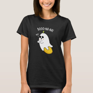 T-shirt Boo-nana Funny Ghost Banana Pun Dark BG