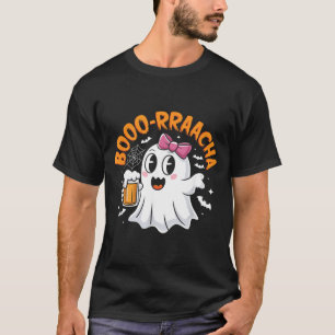 T-shirt Boo-Racha Mignon Fantôme Bière Fête Drôle Hallowee