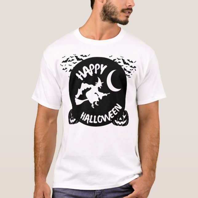 T-shirt Boo scared you! (Devant)