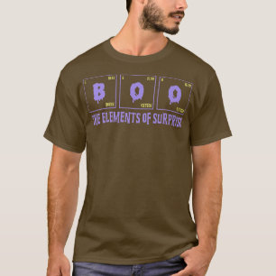 T-shirt Boo the Element of Surprise Funny Halloween Chemi