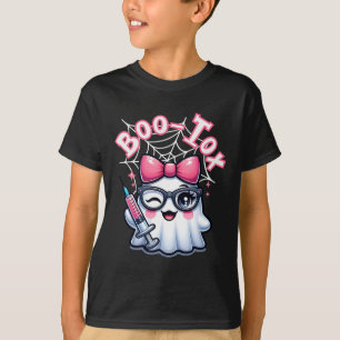 T-shirt Boo-tox Nurse Injecteur Halloween Filler Botox Dys
