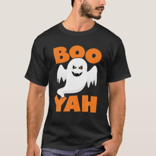 T-shirt Boo Yah Funny Éffrayant mignon Halloween Fall Ghos