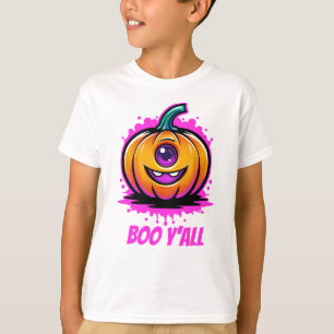 T-shirt Boo Y'All, éffrayant adorable design Halloween