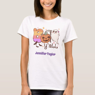 T-shirt Boo Y'all, mignon Ghost halloween