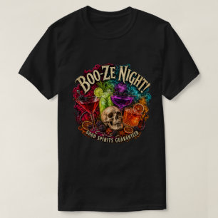 T-shirt Boo Ze Night Esprits de Bonne Nuit Halloween Adult