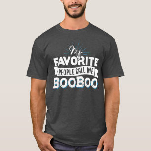 T-shirt BooBooMes gens favoris m'appellent BooBoo