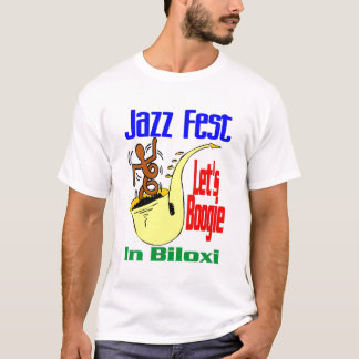 T-shirt Boogie à Biloxi Jazz Fest