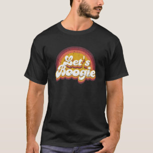 T-shirt Boogie Kidcore esthétique Retro Rainbow Danci