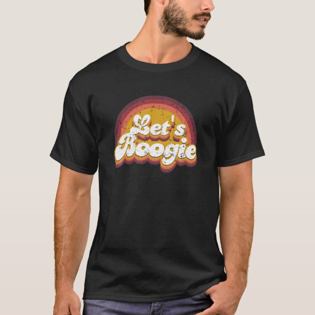 T-shirt Boogie Kidcore esthétique Retro Rainbow Danci (Devant)