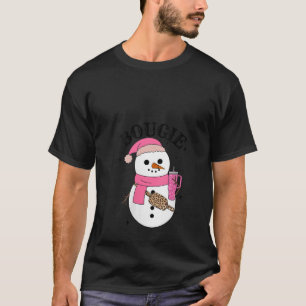 T-shirt Boojee Snowman Bougie Snowman Snowman Sac ceinture