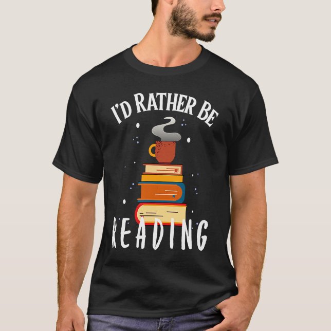 T-shirt Book  Bookish Reading Bookworm Bibliophile Nerd Ge (Devant)