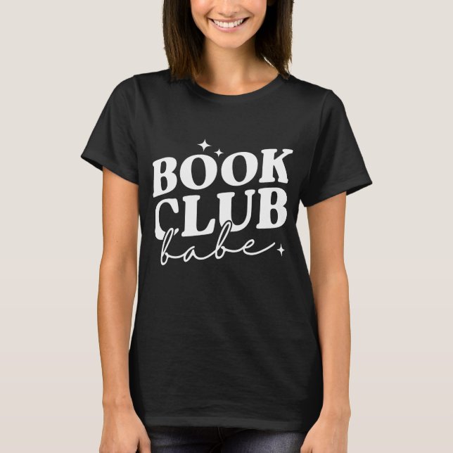 T-shirt Book Club Babe (Devant)