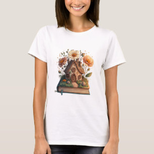 T-shirt Book Lover Joyeux Noël