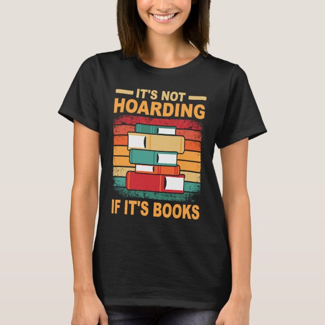 T-shirt book reading bookworm library books librarian  2 (Devant)